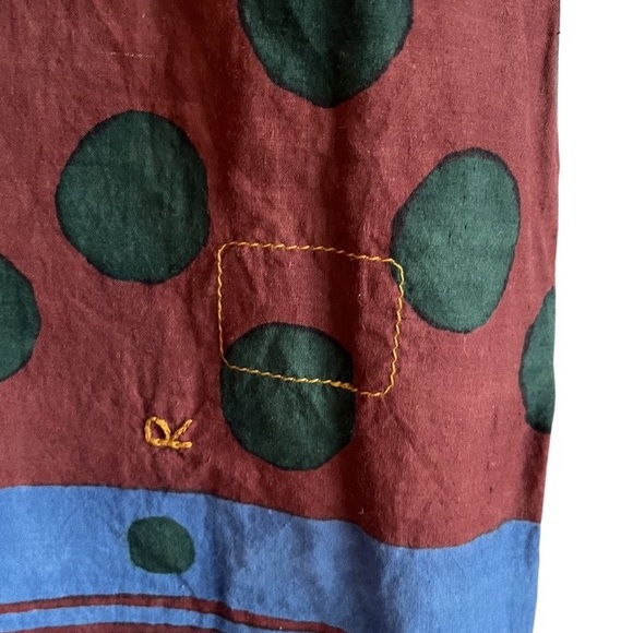 45 RPM dyed oversized whale t shirt with top buttons o/s - Picture 6 of 7